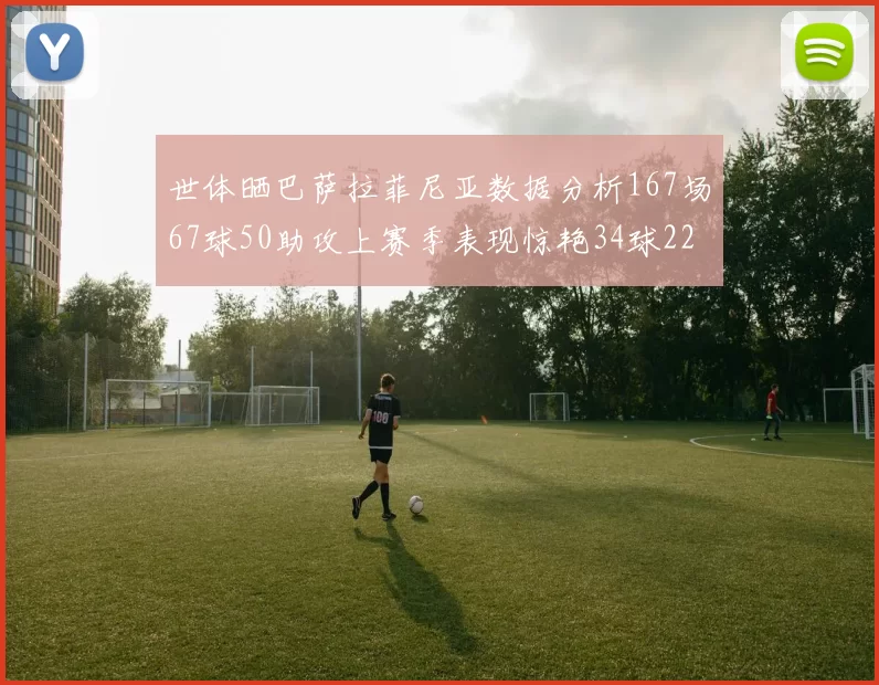 世体晒巴萨拉菲尼亚数据分析167场67球50助攻上赛季表现惊艳34球22助